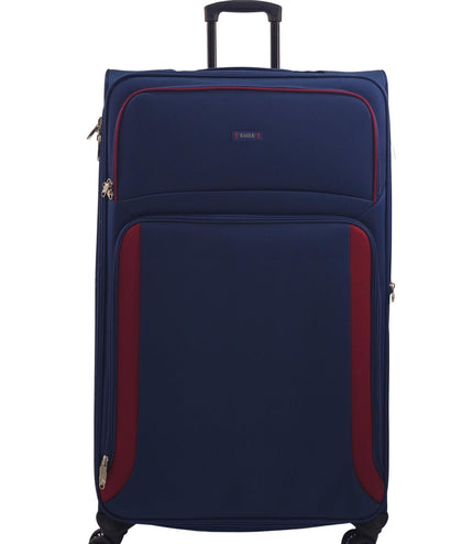 Arundel Extra Large Soft Shell Suitcase in Navy