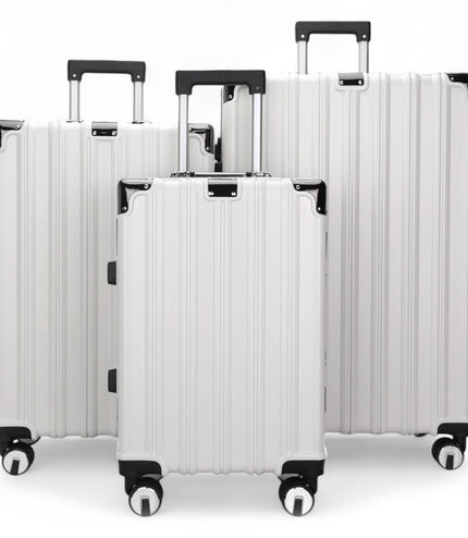 Airdrie Set of 3 Hard Shell Suitcase in White