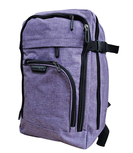 Backpack Rucksack 40x20 x25 cm Underseat Travel Cabin Bag for Easy Jet, Ryanair Lilac