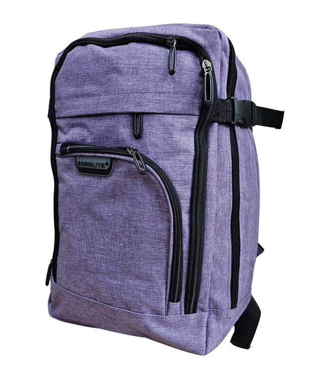 Backpack Rucksack 40x20 x25 cm Underseat Travel Cabin Bag for Easy Jet, Ryanair Lilac