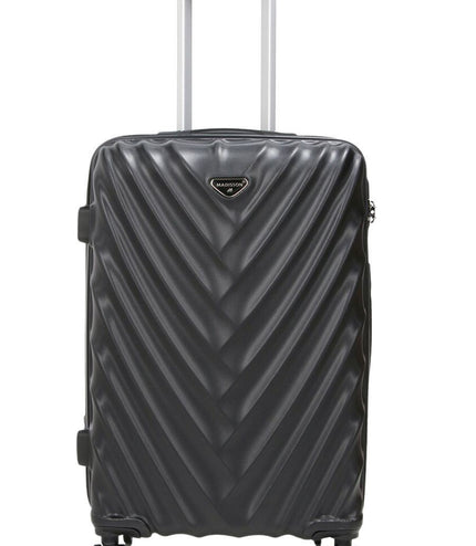 Colyton Medium Hard Shell Suitcase in Black