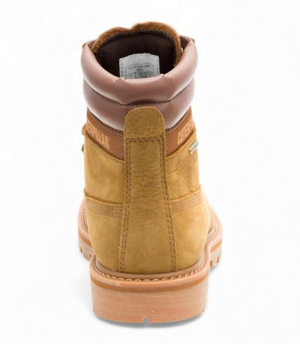 CAT (Caterpillar) Waterproof Colorado 2.0 Hiker Brown Leather Work Ankle Boots