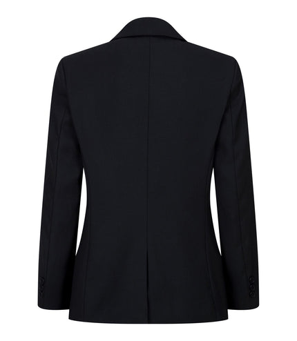 Boys 3 Piece Plain Black Classic Retro Suit