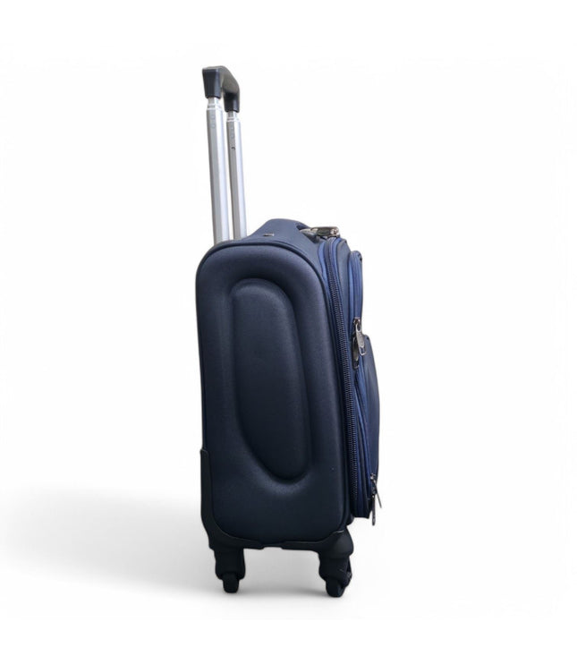 Nagoya Unserseat Soft Shell Suitcase in Navy