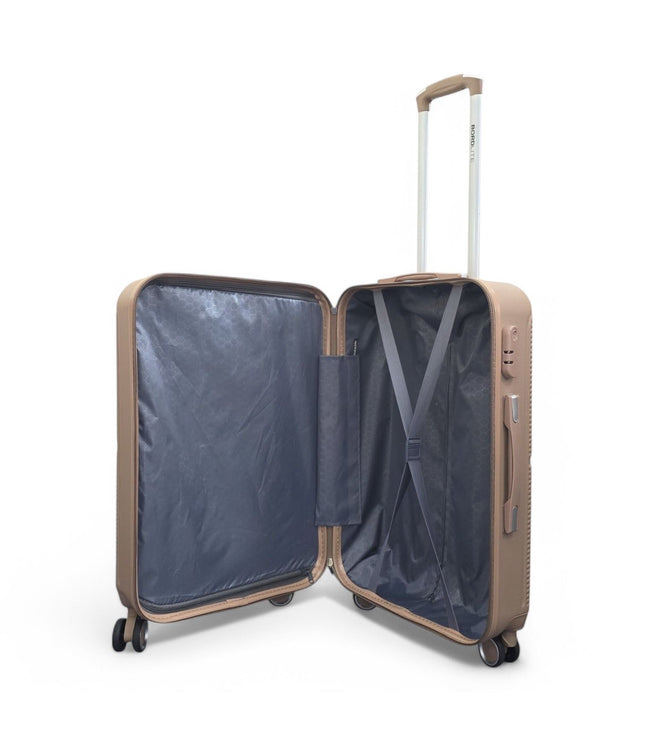 Seto Large Hard Shell Suitcase in Gold