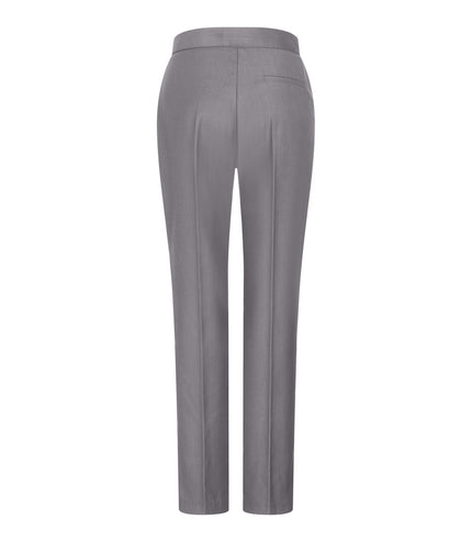 Women's 3 Piece Tailored Fit Plain Grey Formal Office Suit