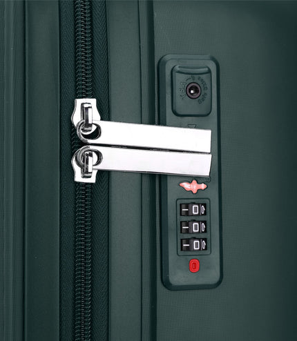 Burnaby Set of 3 Hard Shell Suitcase in Green