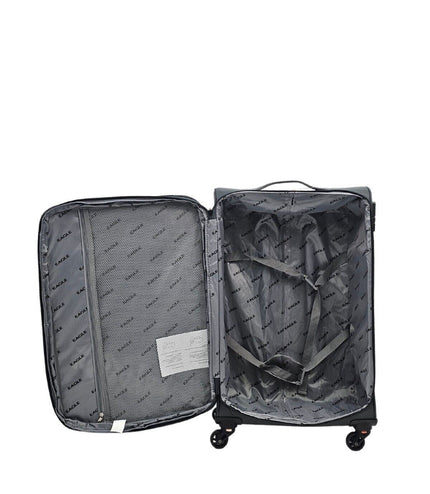 Ashford Large Soft Shell Suitcase in Grey