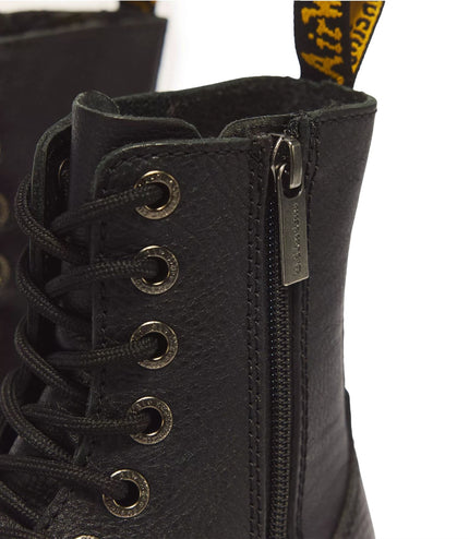 Dr Martens  Jadon III Black Soft Leather Platform Boots -26378001
