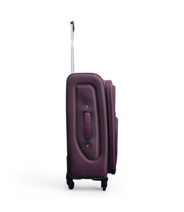 Nagoya Medium Soft Shell Suitcase in Purple