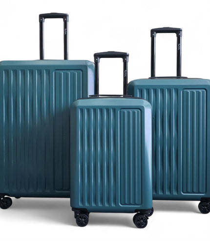 Croydon Set of 3 Hard Shell Suitcase in Green