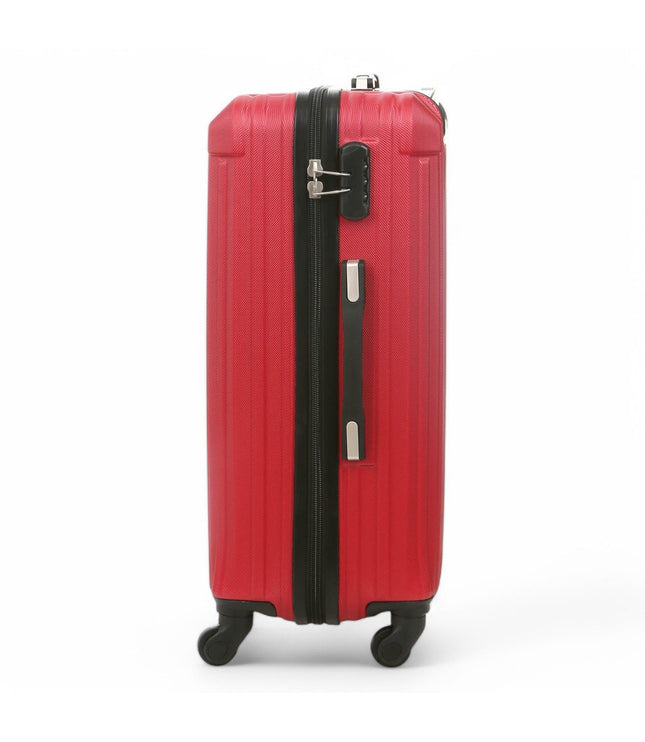 Corowa Cabin Hard Shell Suitcase in Red