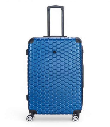 Noda Medium Hard Shell Suitcase in Blue