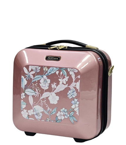 Canvey Cosmetic Hard Shell Suitcase in Pink