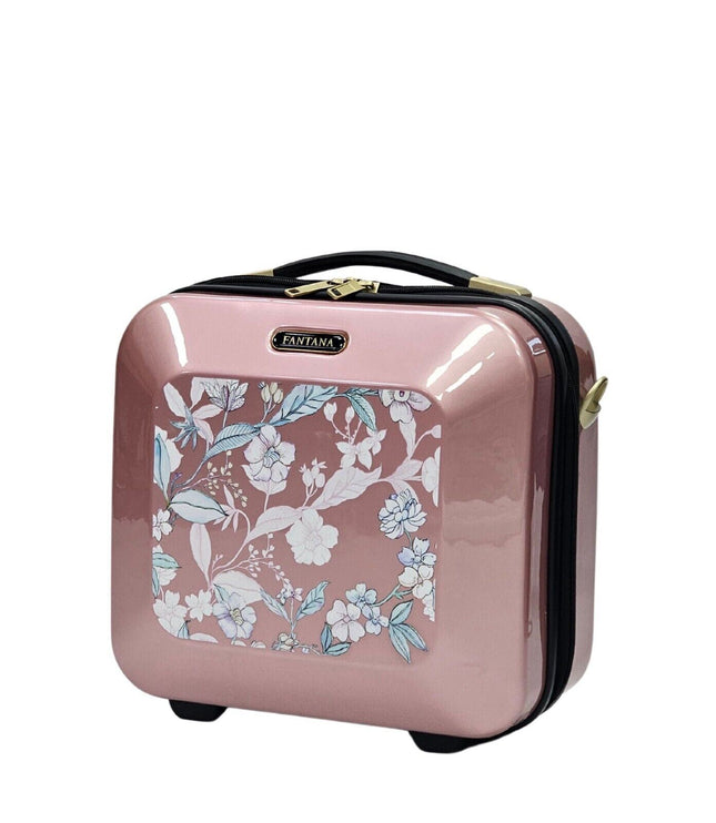 Canvey Cosmetic Hard Shell Suitcase in Pink
