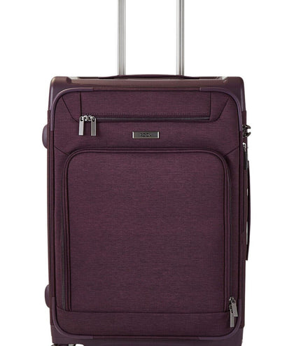 Amesbury Medium Soft Shell Suitcase in Purple