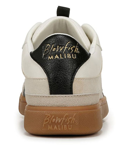 Blowfish Malibu Womens White Lace-Up Sneakers - Tastic