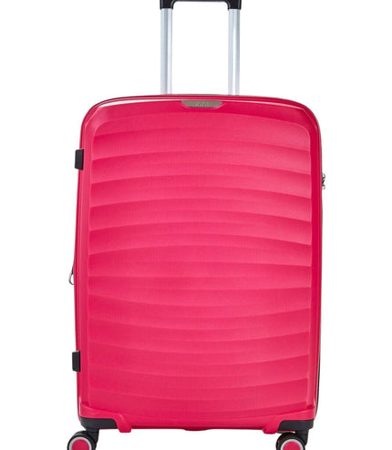 Alton Medium Hard Shell Suitcase in Pink