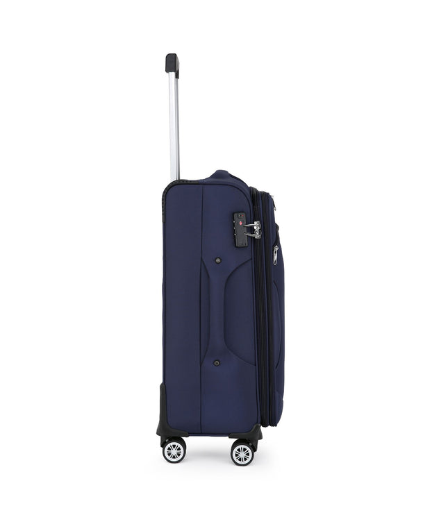 Delta Large Hard Shell Suitcase in Navy