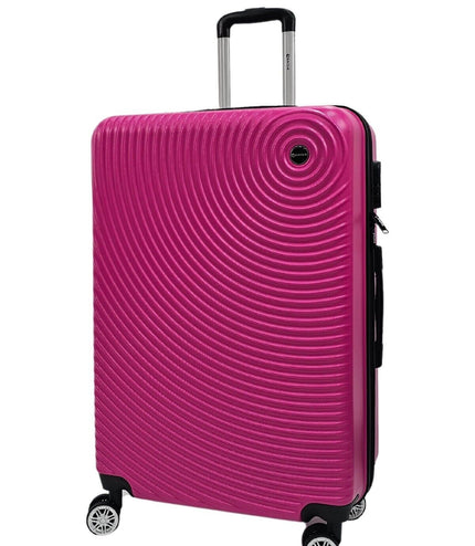 Chorley Large Hard Shell Suitcase in Fuschia