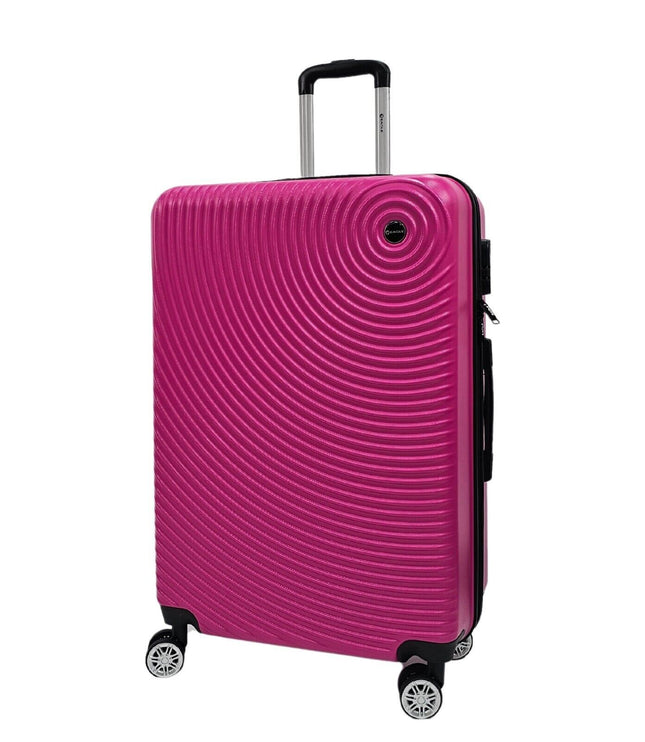Chorley Large Hard Shell Suitcase in Fuschia