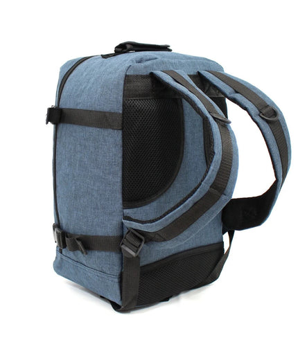 Rucksack Backpack 40x20 x25 cm Underseat Travel Cabin Bag for Easy Jet, Ryanair navy