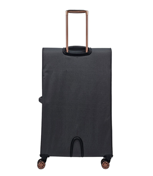 Bexley Large Soft Shell Suitcase in Grey