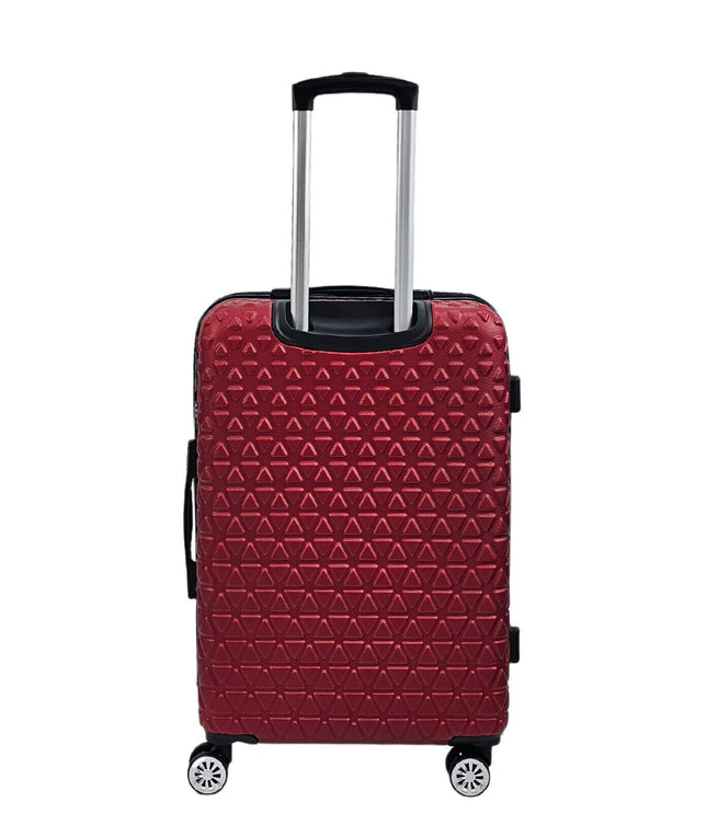 Adlington Medium Hard Shell Suitcase in Burgundy