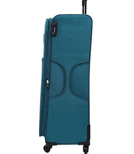 Ashford Extra Large Soft Shell Suitcase in Teal