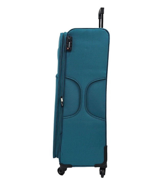 Ashford Extra Large Soft Shell Suitcase in Teal