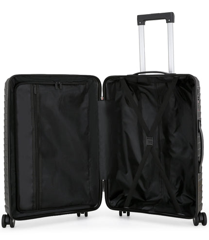 Burnaby Medium Hard Shell Suitcase in Black