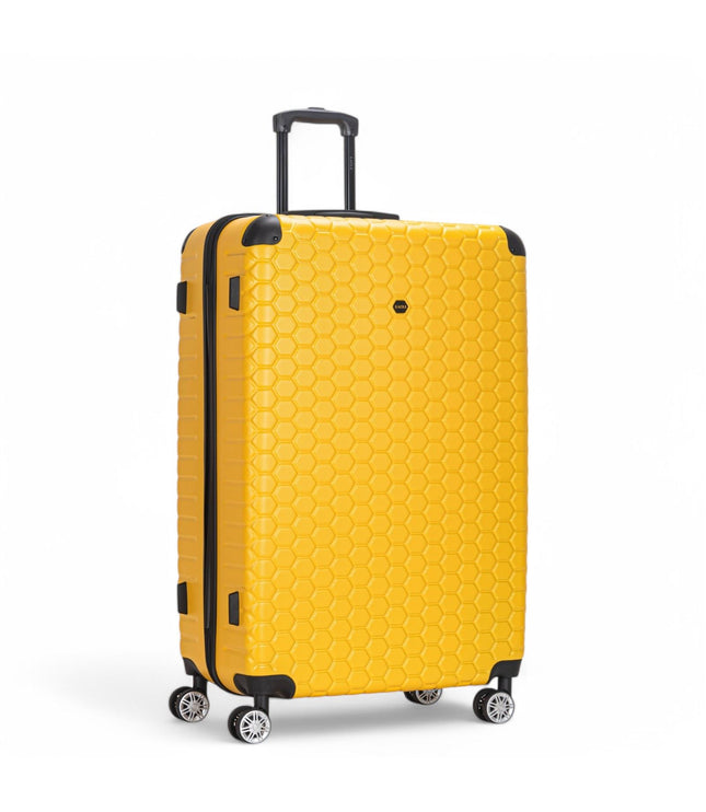 Noda X-Large Hard Shell Suitcase in Yellow