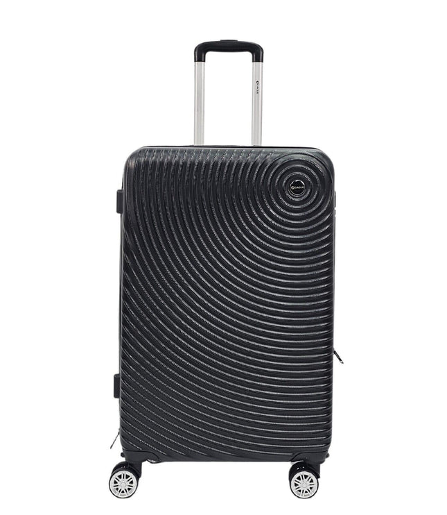 Chorley Medium Hard Shell Suitcase in Black