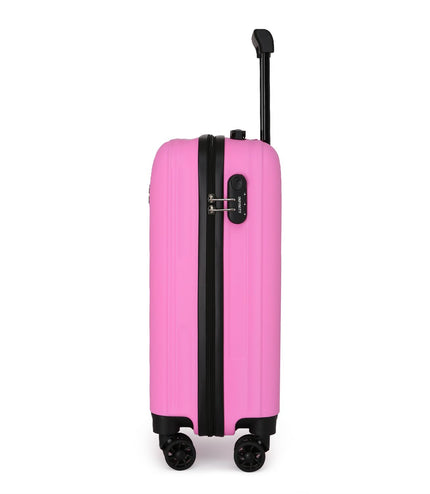 Edmonton Cabin Hard Shell Suitcase in Pink