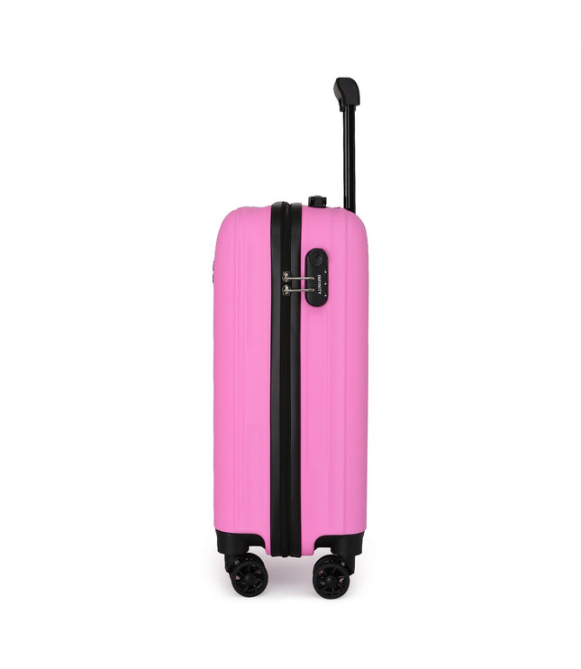 Edmonton Cabin Hard Shell Suitcase in Pink