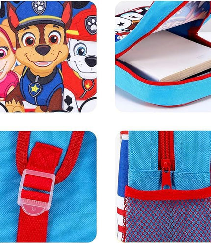 Paw Patrol Backpack Proud Pups Adjustable Shoulder Strap Schoolbag