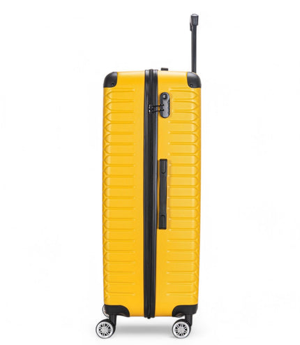 Noda X-Large Hard Shell Suitcase in Yellow