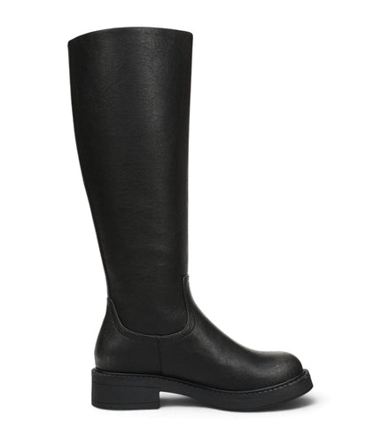 Blowfish Malibu Women's Black Faux Leather High Riding Boots - Venice Tall