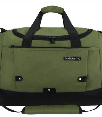 Large Duffel Weekend Holdall Carry-On Cabin Bag Gym Sports Travel Bag Green