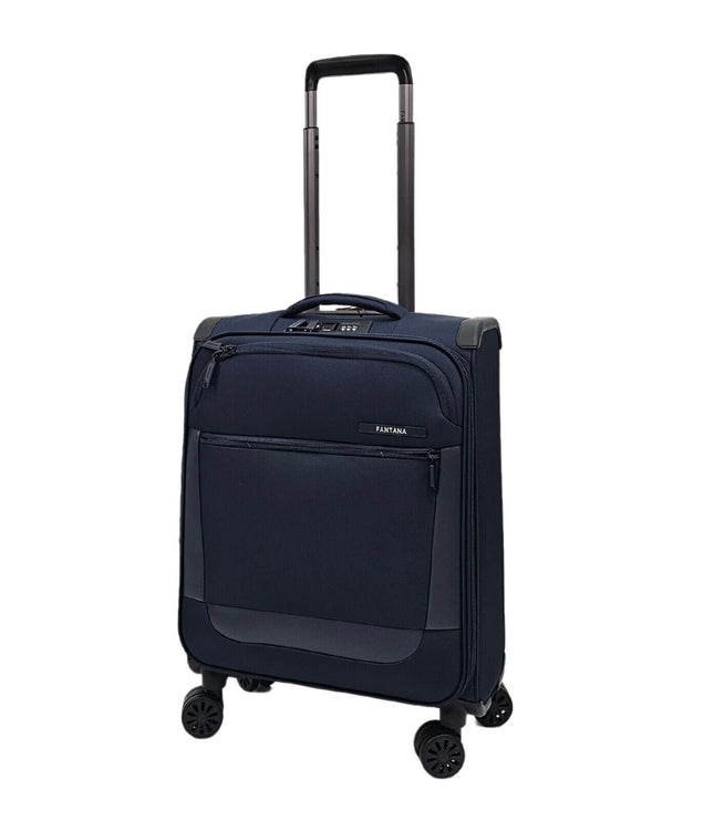 Bourne Cabin Soft Shell Suitcase in Navy