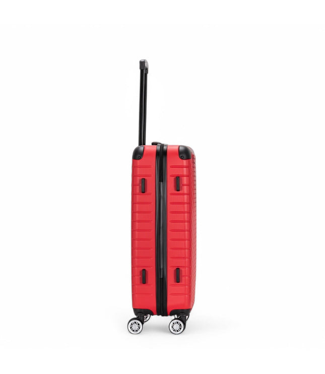 Noda Large Hard Shell Suitcase in Red