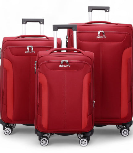 Delta Set of 3 Hard Shell Suitcase in Navy