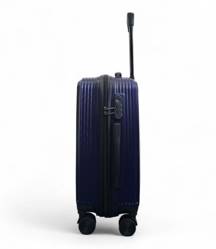 Junee Cabin Hard Shell Suitcase in Navy Blue