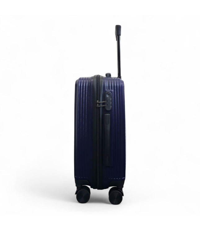 Junee Cabin Hard Shell Suitcase in Navy Blue