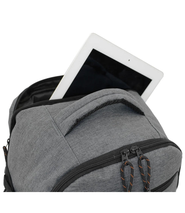 Backpack Rucksack 40x20 x25 cm Underseat Travel Cabin Bag for Ryanair, Easy Jet Grey