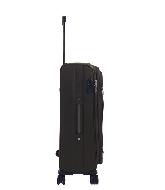Arundel Medium Soft Shell Suitcase in Khaki