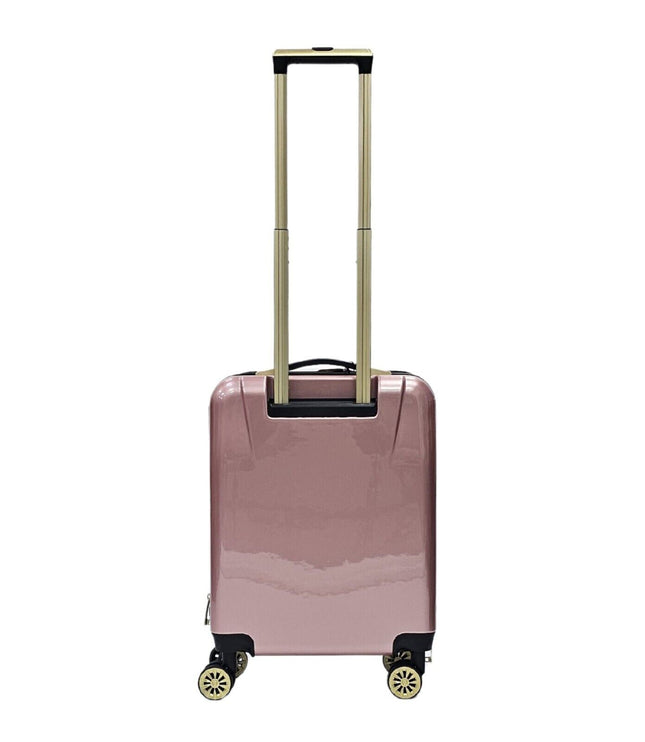 Canvey Cabin Hard Shell Suitcase in Pink