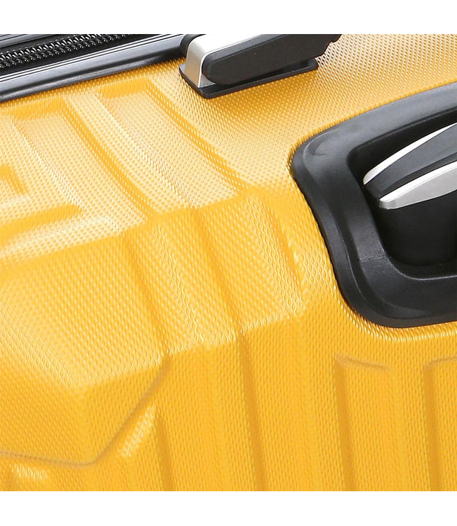 Corowa Set of 4 Hard Shell Suitcase in Yellow