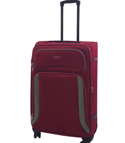 Arundel Medium Soft Shell Suitcase in Burgundy