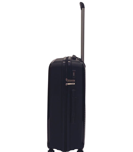 Acton Medium Hard Shell Suitcase in Black